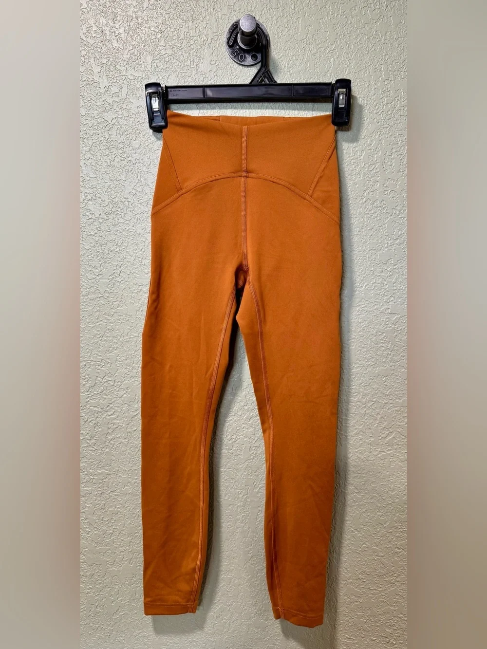 lululemon athletica Rust Orange High-Rise Leggings size 0